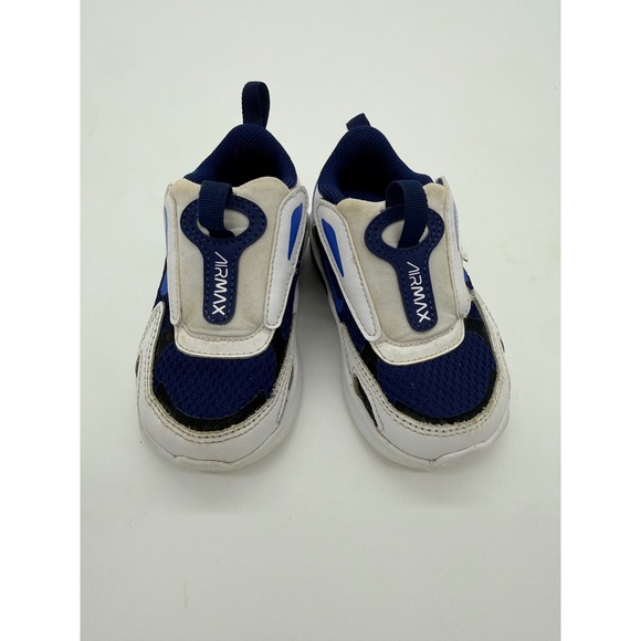 Nike Other - Nike Air Max Excee Toddler Shoes White Navy Blue Sneakers Size 6C